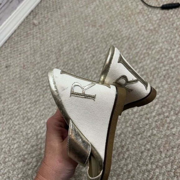 Lauren Ralph Lauren Silver Sandals - Picture 6 of 9